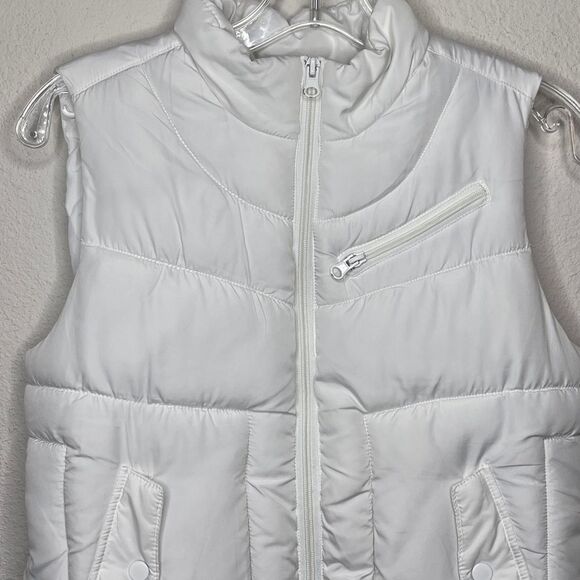 Vintage Arizona Jean Co. Puffer Vest White - Picture 6 of 7
